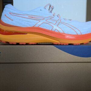 Brand New Asics Gel Kayano 29, White and Orange, size 12